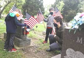 MemorialDayGraveFlags